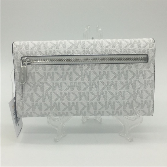 MICHAEL KORS JET SET TRAVEL Lg TRIFOLD WALLET - Picture 9 of 9